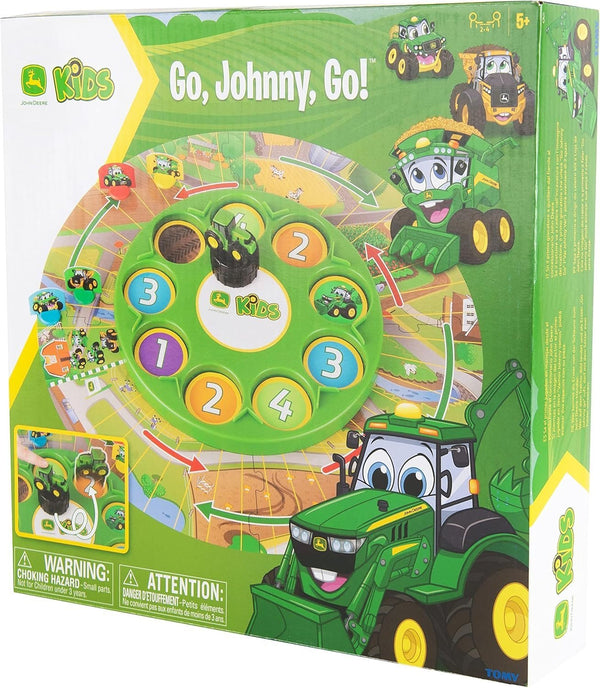 TOMY John Deere Go Johnny Go Board Game for Kids & Families