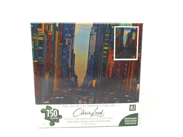 KI Puzzles Evening On The Tenth 750-Piece Jigsaw Puzzle by Chris Lord
