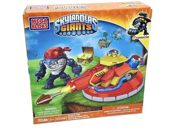 Mega Bloks Skylanders Giants Turret Air Raid with Terrafin