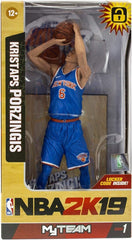 McFarlane Toys NBA 2K19 Kristaps Porzingis Action Figure – 7"