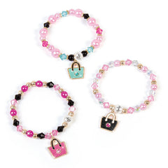 Make It Real Juicy Couture Mini Handbag Bracelet Wardrobe Set