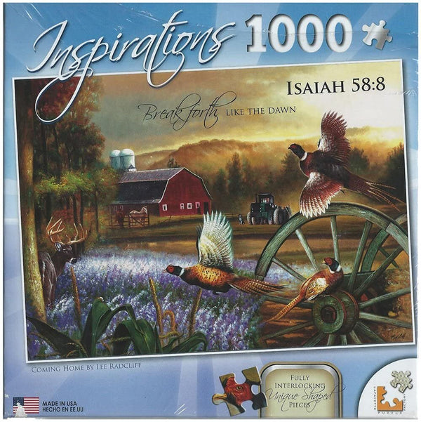 Lafayette Puzzle Factory Coming Home 1000-Piece Jigsaw Puzzle by Lee Radcliff