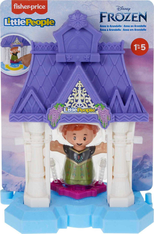 Frozen Anna in Arendelle Little People Portable Playset