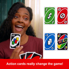 Mattel UNO Classic Card Game | Color & Number Matching Fun