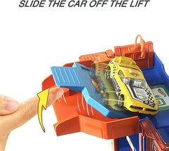 Hot Wheels City Downtown Car Park Playset with Working Lift & Exit Chute