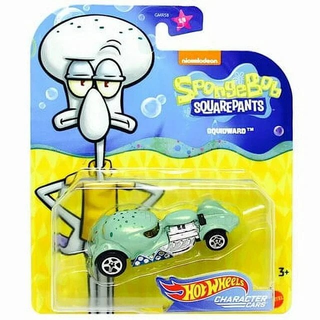 Hot Wheels SpongeBob SquarePants Squidward Character Car