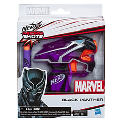 Hasbro Nerf MicroShots Black Panther Mini Blaster | Marvel Series
