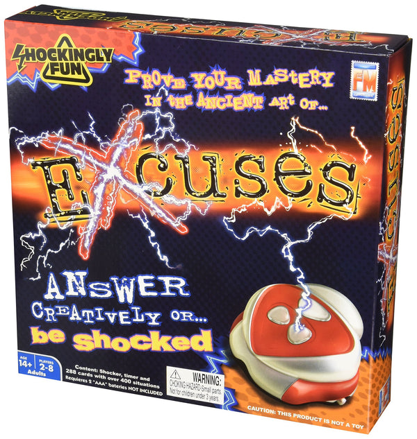 Excuses Card Game – The Shockingly Fun Party Game for Adults
