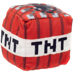 Mattel Minecraft TNT Mini Block Plush | Soft Collectible Desk Toy