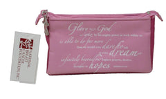 Gregg Gift NBCF A Prayer of Hope Pink Cosmetic Case