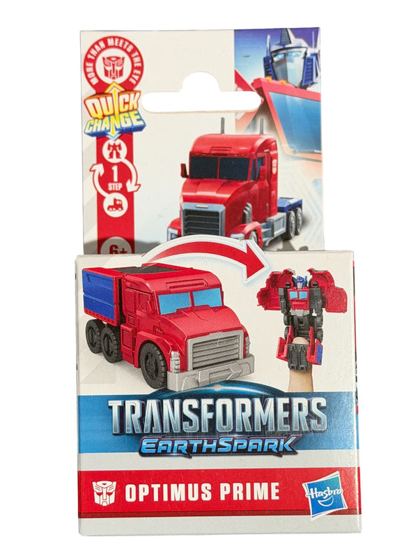 Hasbro Transformers EarthSpark Tacticon Optimus Prime Finger Figure