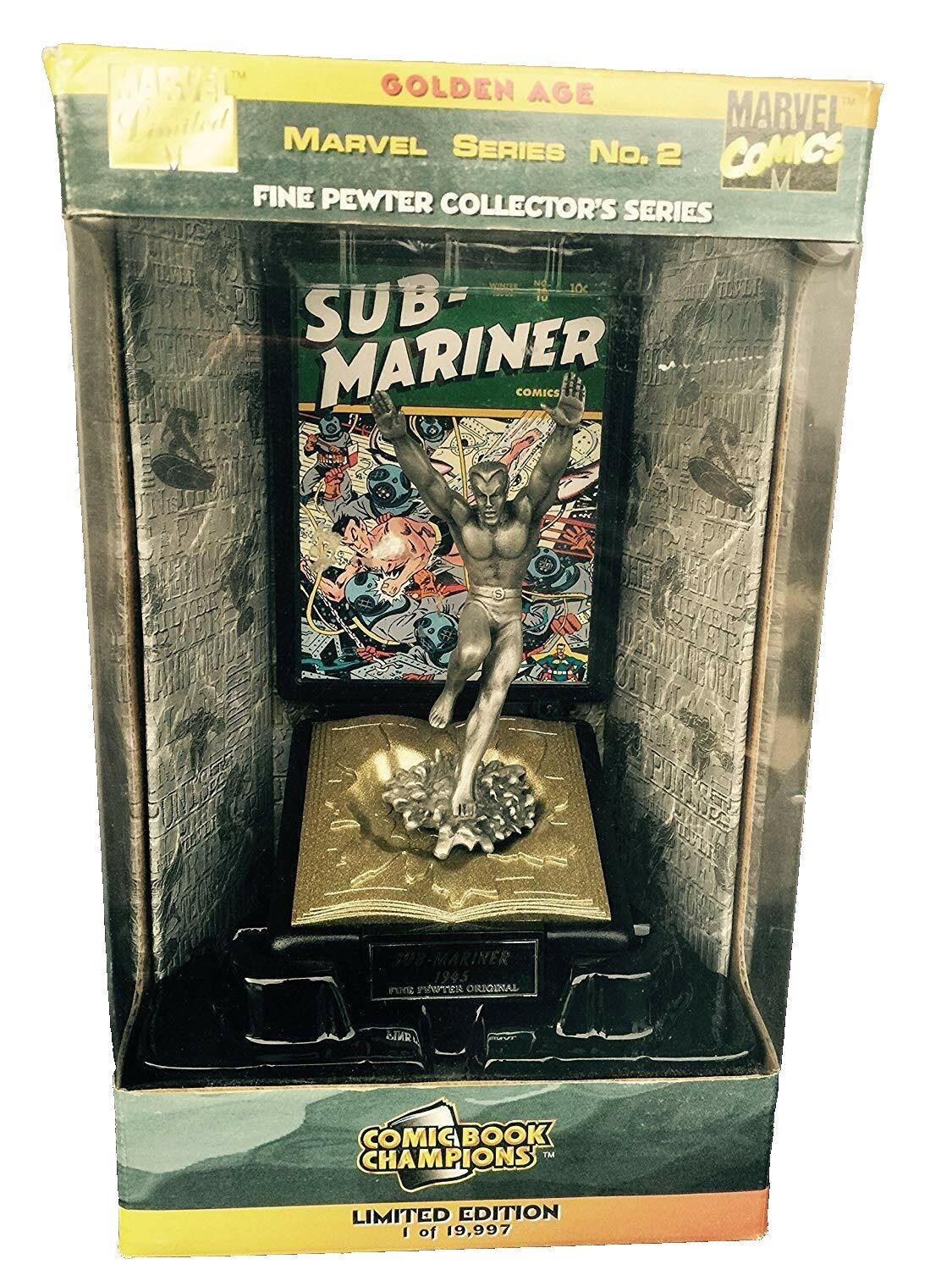 Marvel Golden Age Sub-Mariner Fine Pewter Collector Figure – Limited Edition