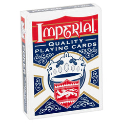 Imperial Playing Cards – Linen Finish 2-Deck Red & Blue Set