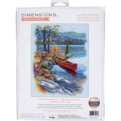 Dimensions Outdoor Adventure Counted Cross Stitch Kit, 11x14