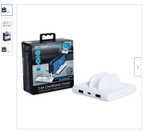Bytech 2.4A Charging Stand Modular Dual USB System