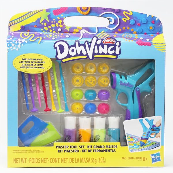 Play-Doh DohVinci Creative Art Set – Kids Color & Design Kit