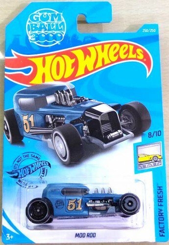 Hot Wheels Mod Rod 1:64 Scale Die-Cast Collectible Car