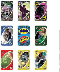 Mattel UNO Batman Edition Card Game with Special Rule