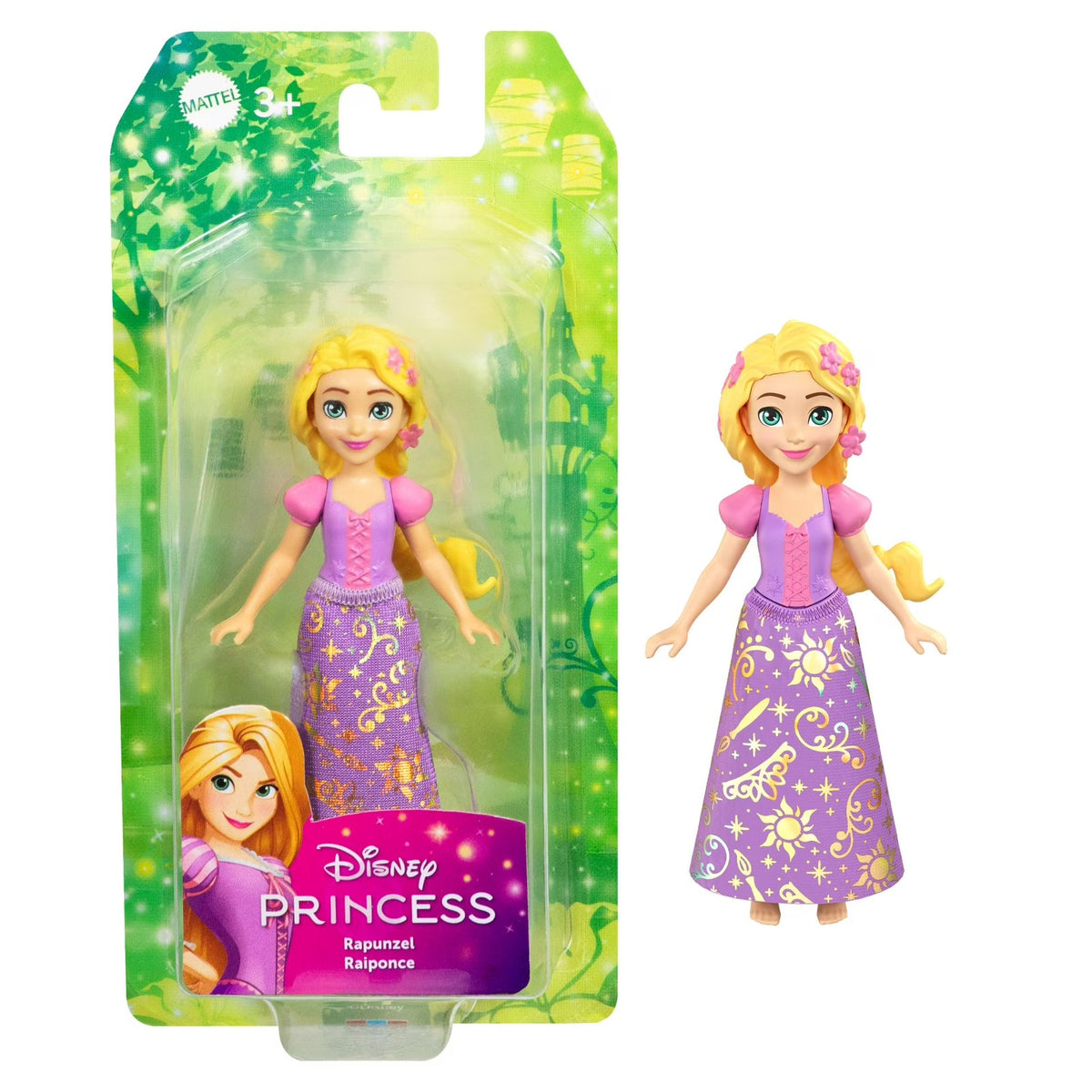 Mattel Disney Princess Rapunzel Posable Small Doll