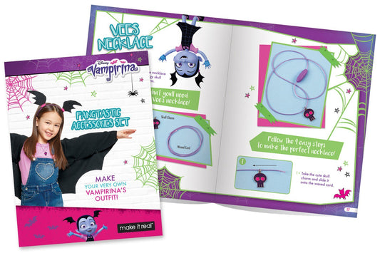 Make It Real Disney Vampirina Fangtastic DIY Fashion Accessories Kit