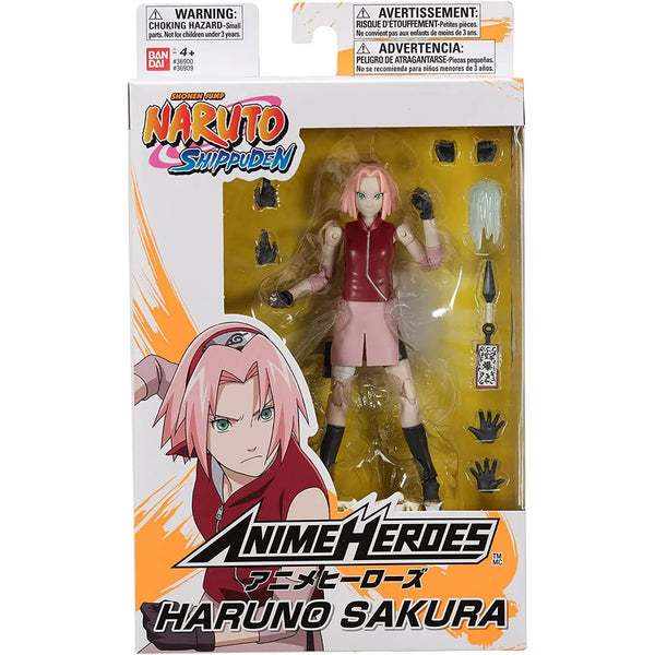 Bandai Anime Heroes Sakura Haruno 6.5" Naruto Shippuden Action