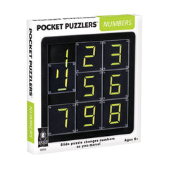 Numbers Pocket Puzzler – Compact Math Brain Teaser Game