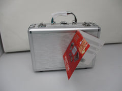Beauty Revolution Silver Cosmetic Case – Sleek Travel Organizer
