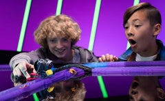 Hyper Burst Shockout Circuit – Battle Racing Track Playset