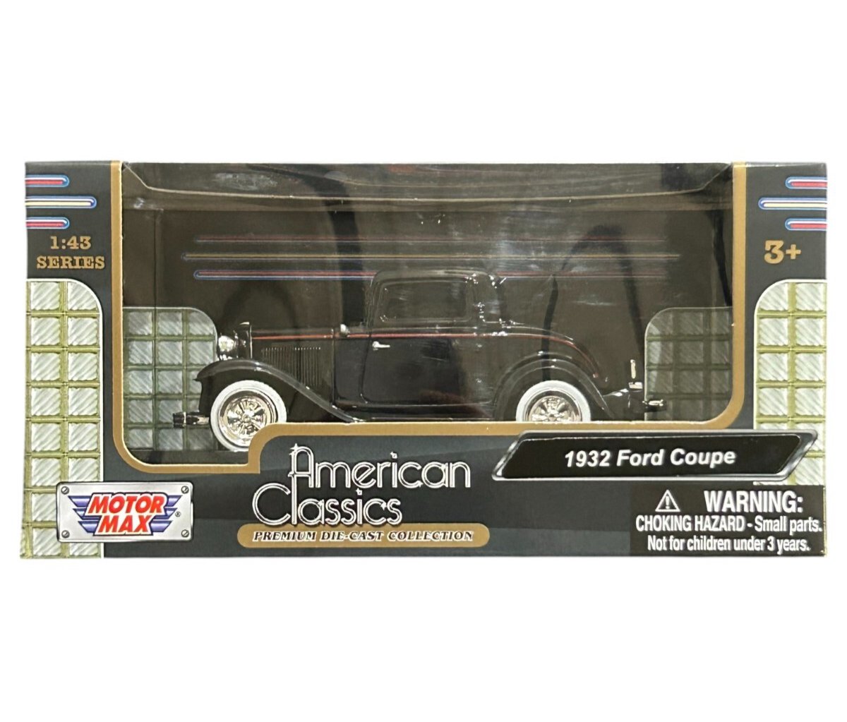 Motor Max 1932 Ford Coupe American Classics 1:43 Die-Cast