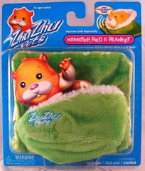 Zhu Zhu Pets Hamster Blanket & Bed – Green Cozy Hideaway