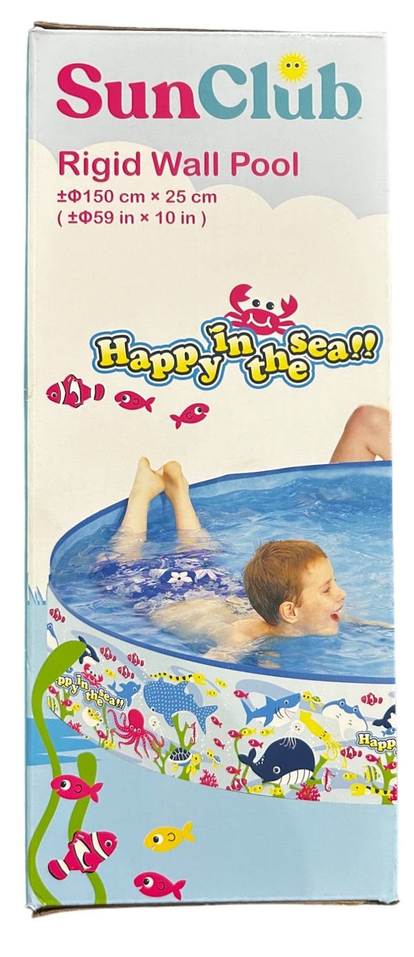 Sun Club Happy Sea Kids Above-Ground Pool, 150 x 25 cm