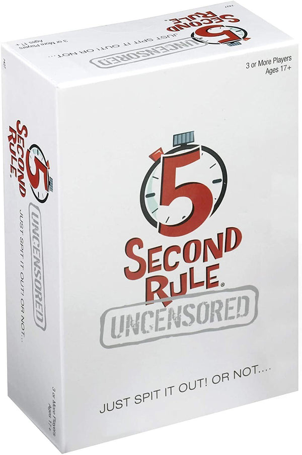 PlayMonster 5 Second Rule Uncensored – Adults-Only Party Card Game