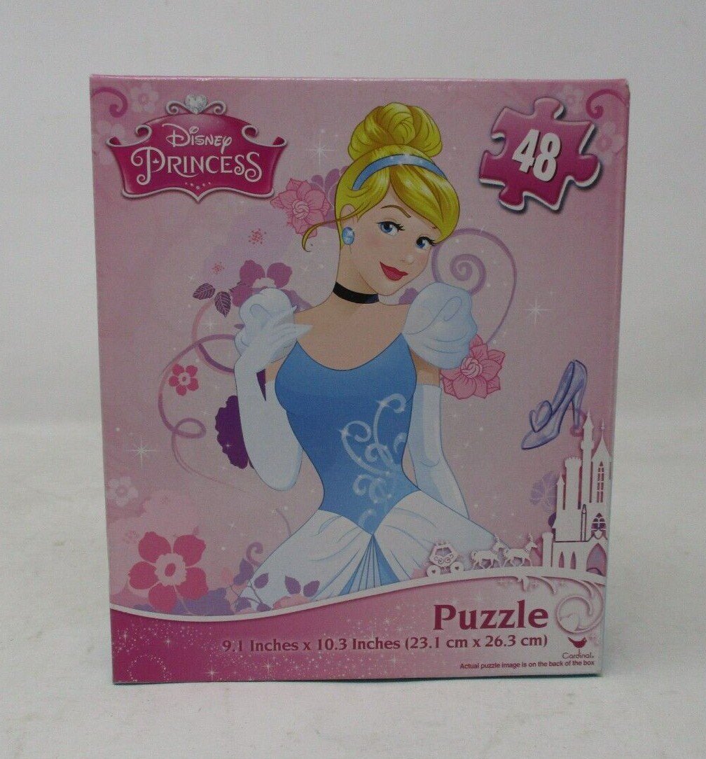 Cardinal Disney Princess Cinderella 48 Piece Jigsaw Puzzle