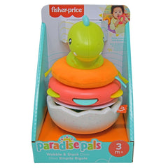 Fisher-Price Paradise Pals Wobble & Stack Dino Baby Toy