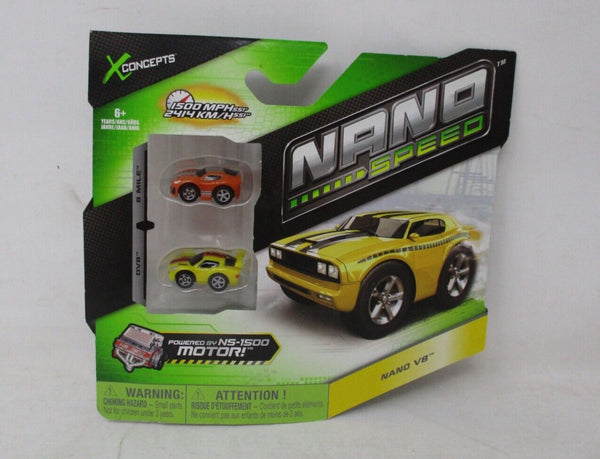 Nano Speed Nano V8 DV8 & 8 Mile Mini RC Cars 2-Pack