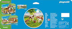 Playmobil Ponies with Foals | Pony Farm Playset for Kids