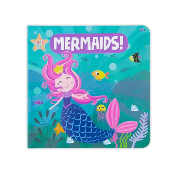BAZIC Cute Me! Mermaids Board Book for Toddlers & Early Readers