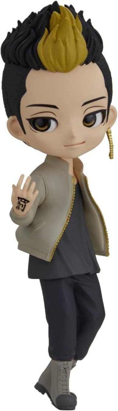Banpresto Tokyo Revengers Shuji Hanma Q Posket Figure Ver. A