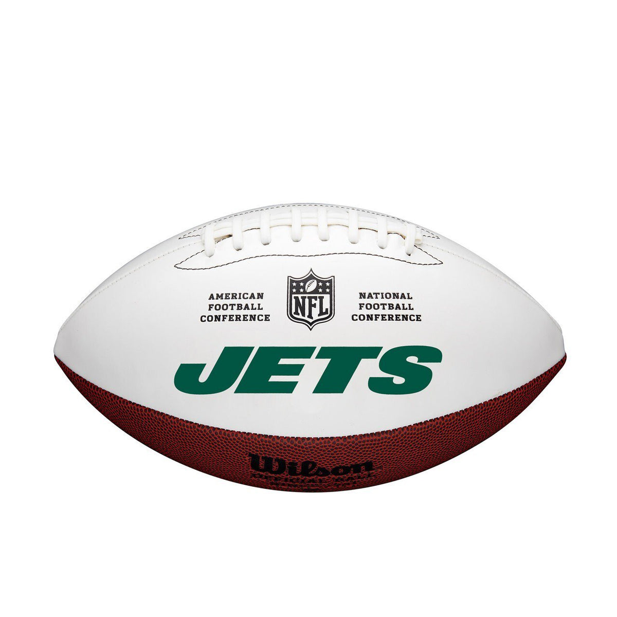 New York Jets Full Size Autographed Football – Official Team Logo