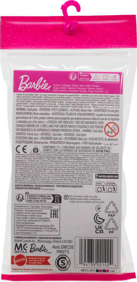Barbie Icy Glam Fashion Pack – Snowflake Purse & Blue Hat