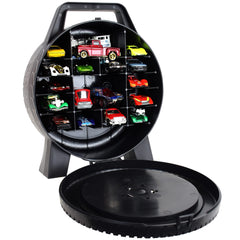 Tara Toys 30-Car Storage Case for Hot Wheels | 1:64 Organizer