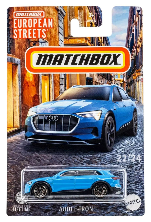 Matchbox European Streets Audi E-Tron Die-Cast Car 22/24