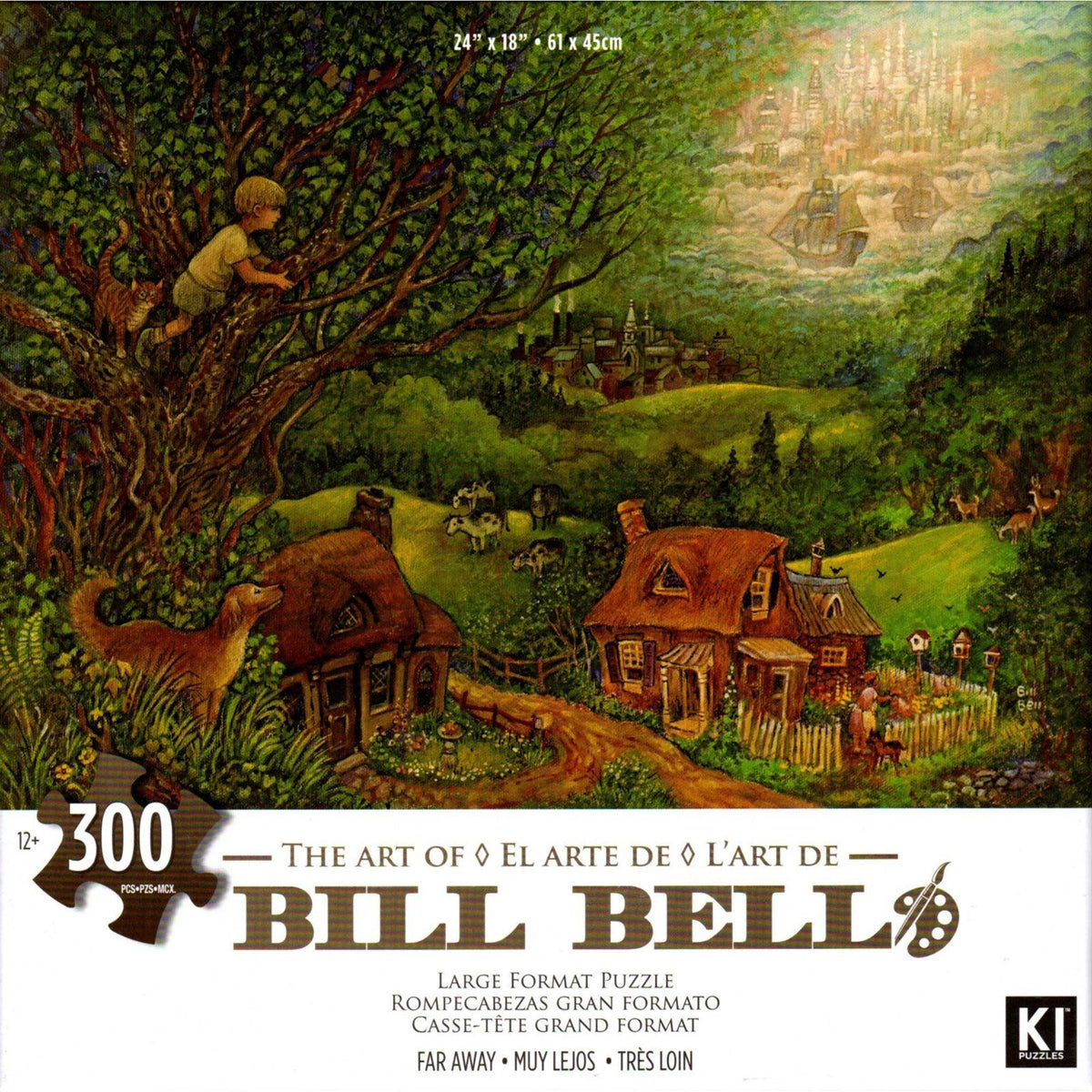 Karmin Bill Bell Far Away 300 Piece Jigsaw Puzzle – 24x18 in