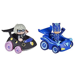 PJ Masks Catboy vs Luna Girl Racer Set with Figures & Cars
