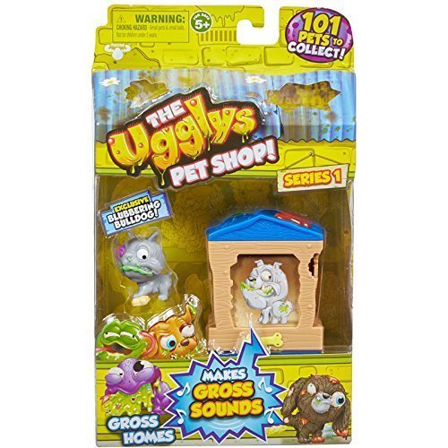 Ugglys Pet Shop Gross Home Mutt Hut Collectible Playset