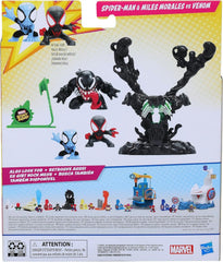Hasbro Marvel Stunt Squad Spider-Man vs Venom Action Figure Playset