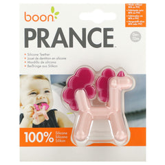 Boon Prance Unicorn Silicone Teether | Dual-Texture Baby Soother
