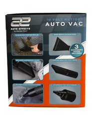 Meridian Point 12V Wet & Dry Car Vacuum – Compact Auto Vac