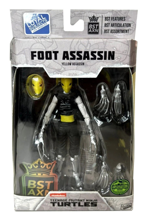 The Loyal Subjects BST AXN TMNT Foot Yellow Assassin Action Figure