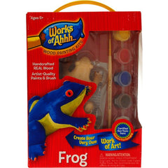 Masterpieces Works of Ahhh Frog Wood Painting Kit